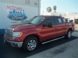 2010 Red Candy Metallic Ford F150 XLT SuperCrew #74247166