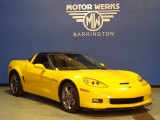 2011 Velocity Yellow Chevrolet Corvette Grand Sport Coupe #74247127