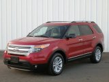 2012 Red Candy Metallic Ford Explorer XLT 4WD #74256003