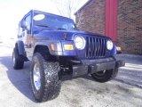 2005 Patriot Blue Pearl Jeep Wrangler X 4x4 #74256762