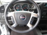 2012 GMC Sierra 1500 SLE Crew Cab Steering Wheel