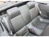 2007 Ford Mustang GT Premium Convertible Rear Seat