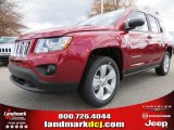 2013 Deep Cherry Red Crystal Pearl Jeep Compass Latitude #74256226