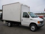 2006 Oxford White Ford E Series Cutaway E350 Commercial Moving Van #74256113