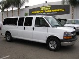 2011 Summit White Chevrolet Express LT 3500 Extended Passenger Van #74256108
