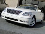 2004 Crystal White Lexus LS 430 #74256301
