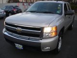 2007 Silver Birch Metallic Chevrolet Silverado 1500 LT Crew Cab 4x4 #74256032