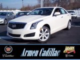 2013 White Diamond Tricoat Cadillac ATS 2.0L Turbo AWD #74256019