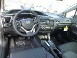 2013 Honda Civic EX-L Sedan Black Interior