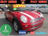 2008 Chili Red Mini Cooper Convertible #74308206