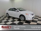 2012 Super White Toyota Camry Hybrid XLE #74308075