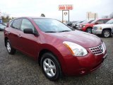 2010 Venom Red Nissan Rogue S AWD 360 Value Package #74308200