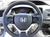 2012 Honda Civic Hybrid Sedan Steering Wheel