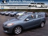 2012 Dolphin Gray Mica Mazda MAZDA3 i Sport 4 Door #74307668