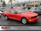 2009 Torch Red Ford Mustang V6 Premium Coupe #74307894