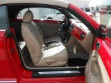 2013 Volkswagen Beetle 2.5L Convertible Beige Interior