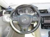 2013 Volkswagen Passat 2.5L SE Steering Wheel