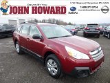 2013 Venetian Red Pearl Subaru Outback 2.5i #74308167