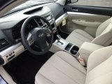 2013 Subaru Legacy 2.5i Ivory Interior