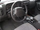 2000 Jeep Cherokee Sport Agate Black Interior