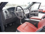 2013 Ford F150 Limited SuperCrew 4x4 Limited Unique Red Leather Interior