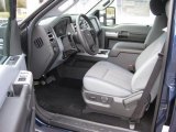 2013 Ford F250 Super Duty XLT Crew Cab 4x4 Steel Interior
