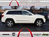 2011 Stone White Jeep Grand Cherokee Overland 4x4 #74307483