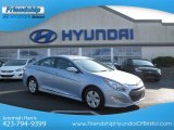 2012 Blue Sky Metallic Hyundai Sonata Hybrid #74307631