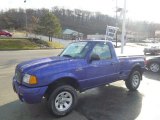 Sonic Blue Metallic Ford Ranger in 2003