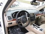 2013 Jeep Grand Cherokee Limited 4x4 Black/Light Frost Beige Interior