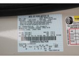 2007 MKZ Color Code for Light Sage Metallic - Color Code: NH