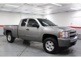 2008 Graystone Metallic Chevrolet Silverado 1500 LT Extended Cab 4x4 #74308119