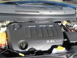 2011 Dodge Journey Crew AWD 3.6 Liter DOHC 24-Valve VVT Pentastar V6 Engine