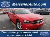 2009 TorRed Dodge Charger SXT #74369427