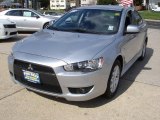 2010 Apex Silver Metallic Mitsubishi Lancer ES #74368640