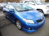 2010 Blue Streak Metallic Toyota Corolla S #74369546