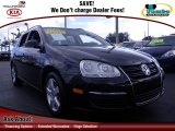 2009 Black Uni Volkswagen Jetta SE SportWagen #74369404