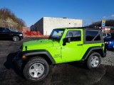 2013 Gecko Green Jeep Wrangler Sport S 4x4 #74369139