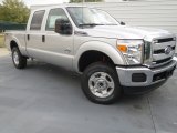 2013 Ingot Silver Metallic Ford F250 Super Duty XLT Crew Cab 4x4 #74368990