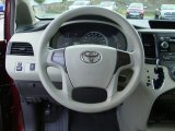 2012 Toyota Sienna  Steering Wheel