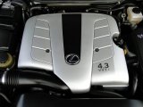 2004 Lexus LS 430 4.3 Liter DOHC 32-Valve V8 Engine