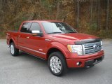 2011 Ford F150 Platinum SuperCrew 4x4 Front 3/4 View