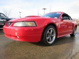 2004 Torch Red Ford Mustang GT Convertible #74369368