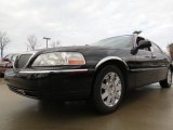 Black Lincoln Town Car in 2003