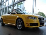 2008 Imola Yellow Audi RS4 4.2 quattro Convertible #7431780
