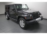 Dark Charcoal Pearl Jeep Wrangler Unlimited in 2010