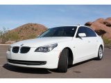 2009 BMW 5 Series 528i Sedan Front 3/4 View