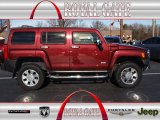 2008 Sonoma Red Metallic Hummer H3  #74433742
