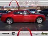 2008 Inferno Red Crystal Pearl Dodge Charger SXT #74433737
