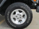 2002 Jeep Wrangler Sahara 4x4 Wheel